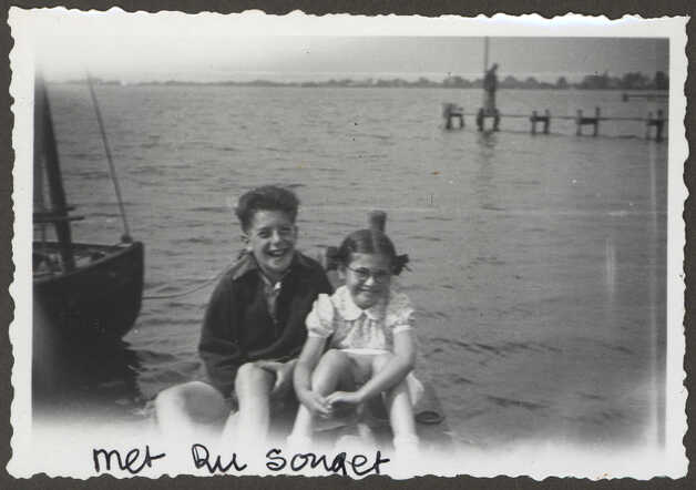 Ruben Emanuel Souget with his cousin