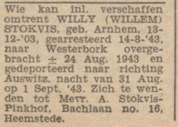 Stokvis De Tijd
