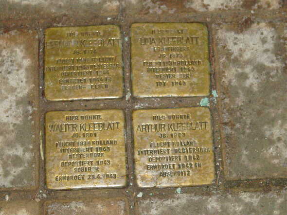 Stolpersteine Kleeblatts