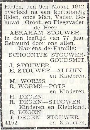 Rouwadvertentie