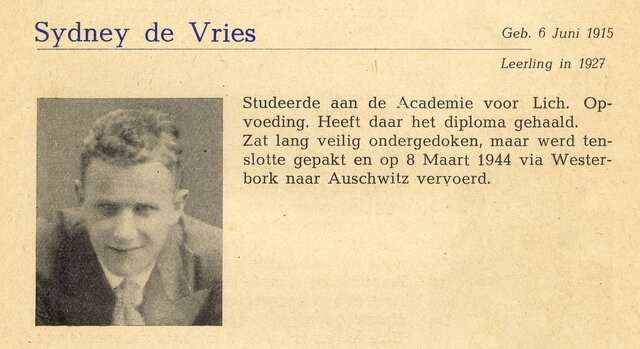 Sydney Henry de Vries