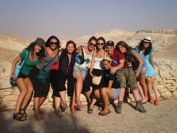 Morris Cohen Rapoport op reis 2010 Israel met Taglith Birthright