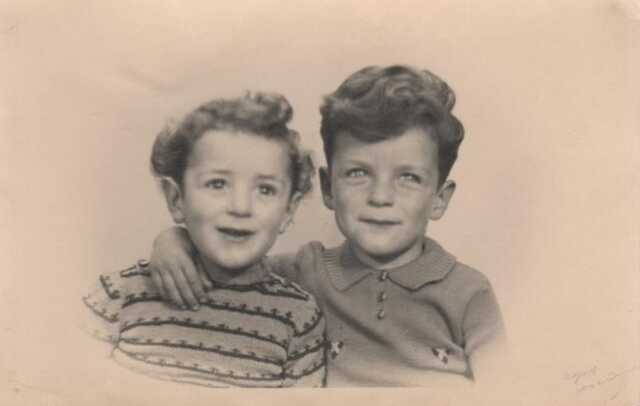 Alfred en Theo Zilversmit