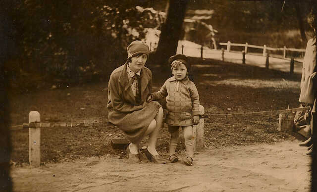 Willem Trompetter with his sister Marie Trompetter