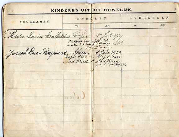 trouwboekje blz. 2 Cato  Cohen en Joseph Kersse sr.