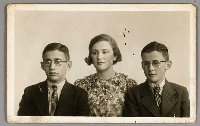 Betsie Mok-Turksma, David Julius Turksma en Simon Turksma
