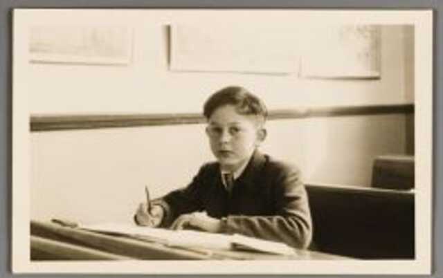 Herman George Haagman, leerling van de handelsschool