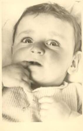 Babyfoto van Jacques Franklin Peereboom