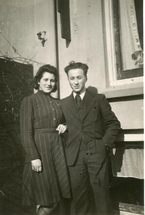 Amalia Eva (Lia) Roos and Levie Salomon (Loekie) Zaligman