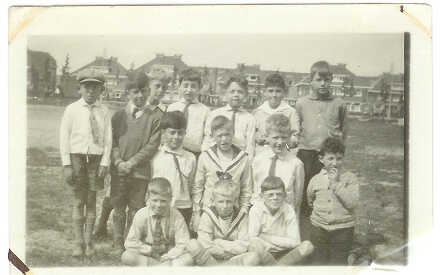 Voetbalteam van de 1e Montessorischool