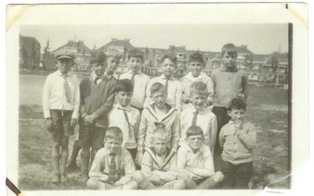 Voetbalteam van de 1e Montessorischool