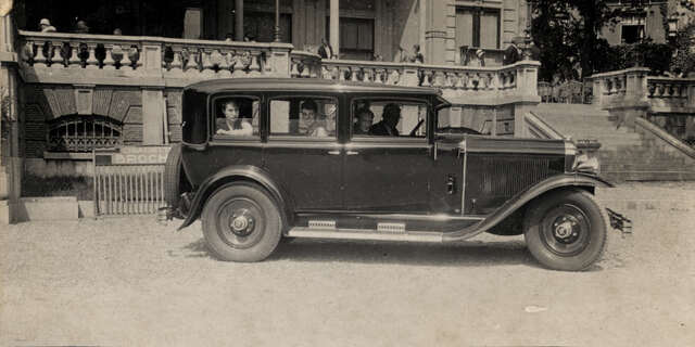 De familie in het Amsterdamse Vondelpark, 1930