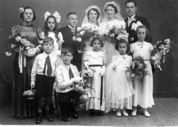 Bruidsmeisjes in 1940