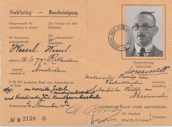 Wessel Wessel (Joodsche Raad)