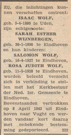 Wolf NIW