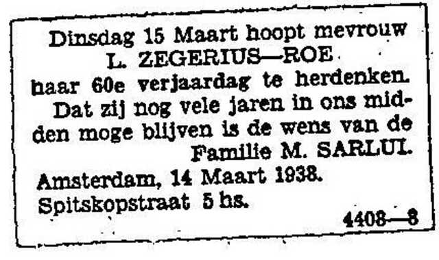 60ste verjaardag