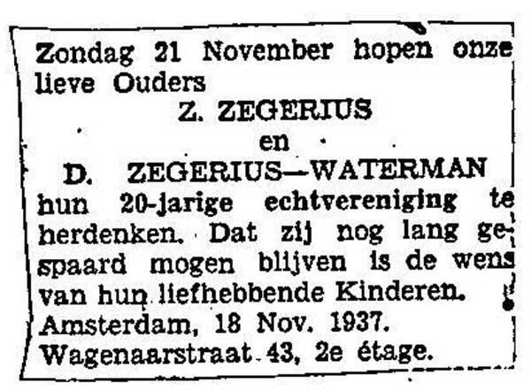 Dat zij nog lang gespaard mogen blijven...