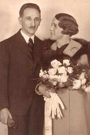 Zikmund Schubert en Hilde Schubert-Blecher