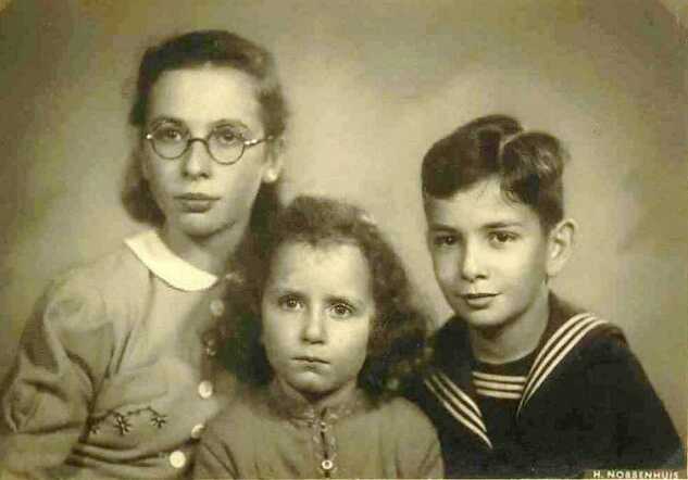 Emilie, Gertrud en Alfred Strauss, 1939-1941