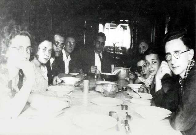 Maaltijd bij het gezin Cohen, 1941-1942