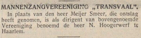 Meijer neemt ontslag.