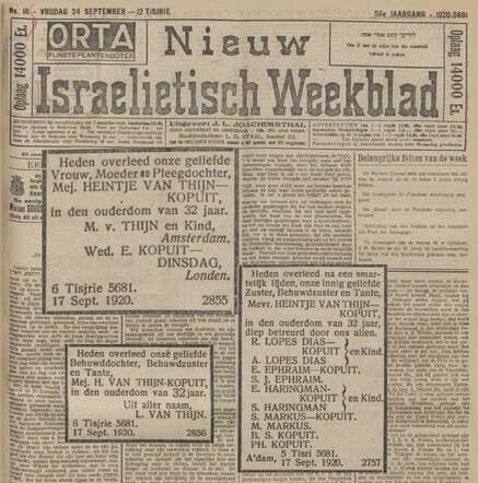 1920 H.v.Thijn -Kopuit