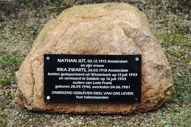 Gedenksteen fam. Jut