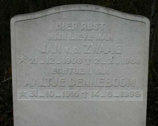 Aaltje van der Zwaag - Denneboom