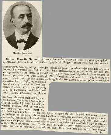 25-jarig jubileum Maurits Samehtini