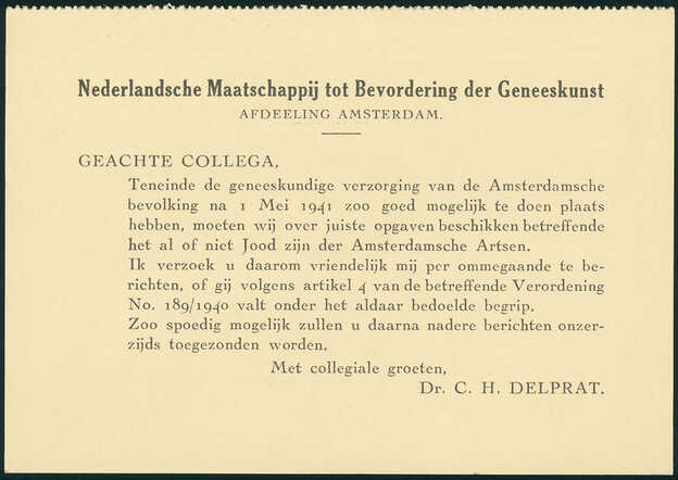 Verordening No. 189/1940