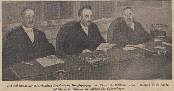 Het Rabbinaat 19 november 1935.