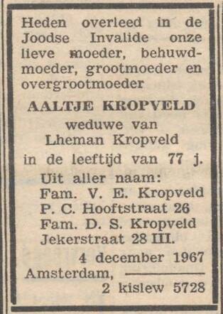 Aaltje Kropveld-Kropveld