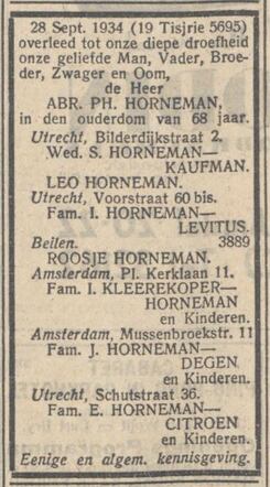 Abraham Philip Horneman