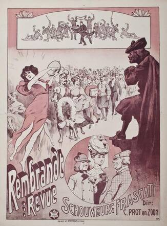 Affiche Rembrandt-revue-1916-M-Samehtini