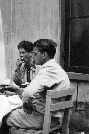 Athur Wolff (links) en Ger Wilbrink