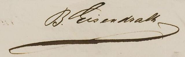 Baruch_Samson_Eisendrath_signature