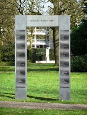 Joods monument te Zeist.