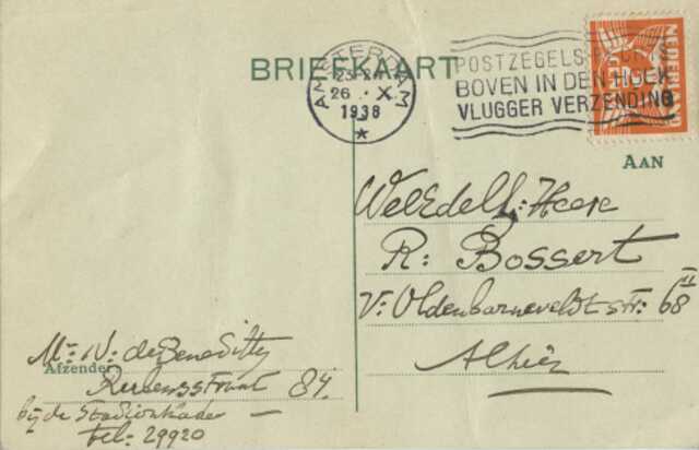 Beneditty - Bossert 1938