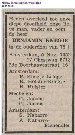 Benjamin Knegje