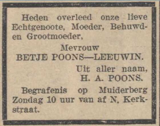 Bertje Poons-Leeuwin