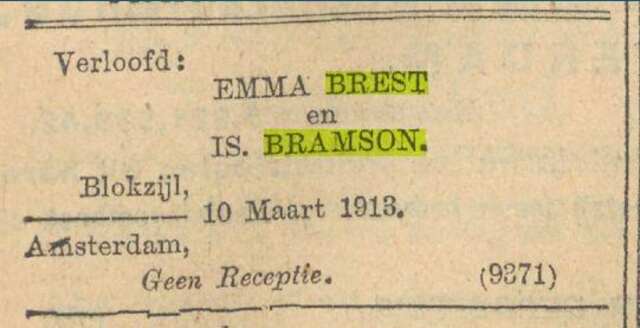 Algemeen Handelsblad 11 maart 1913