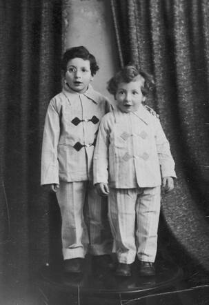 Jacques Jan (left) and Henri Rudolf Bron