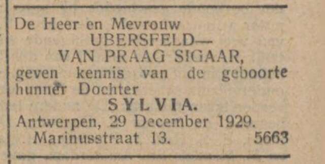 Bron: Nieuw Israelitisch weekblad 1-3-1930