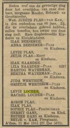 Bron: NIW 14-5-1915