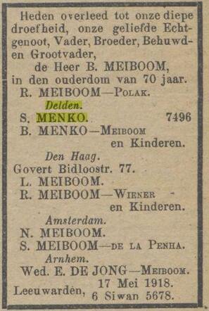 Bron: NIW 24-05-1918