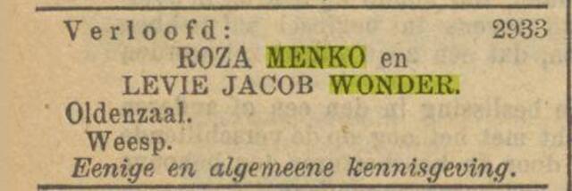 Bron: NIW 5-9-1913