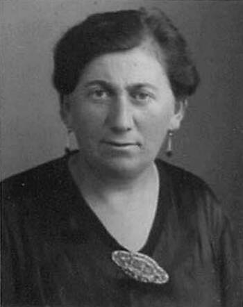 Bron: Stadsarchief Amsterdam Marktvergunning   Bardina Keizer-Velleman 10-6-1898  22-10-1943  kaart 745-18225v