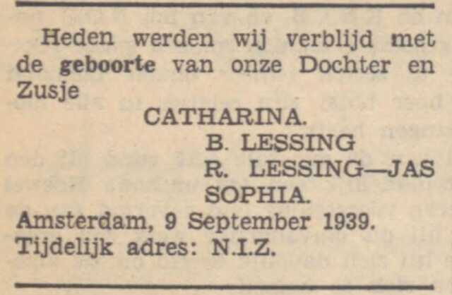 Catharina Lessing
