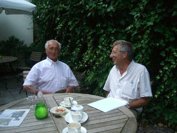 Jaap Huisman en Theo Miltenburg,  zomer 2009