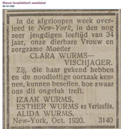 Clara Wurms-Vischjager